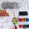 24 Sets Easter Egg Suncatchers Ornaments Decorations DIY Window Paint Art Suncatchers Egg Sun Catchers Painting Craft Kits for Kids Classroom Spring Party Activities